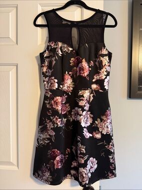 Black Floral Dress